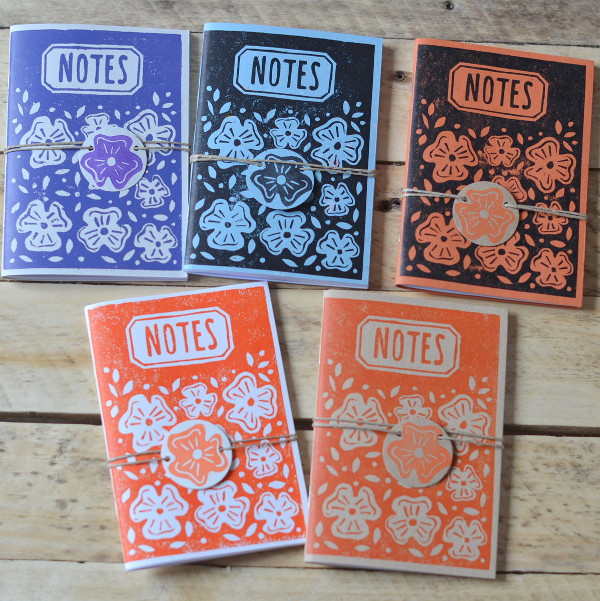 carnet de notes coloris divers