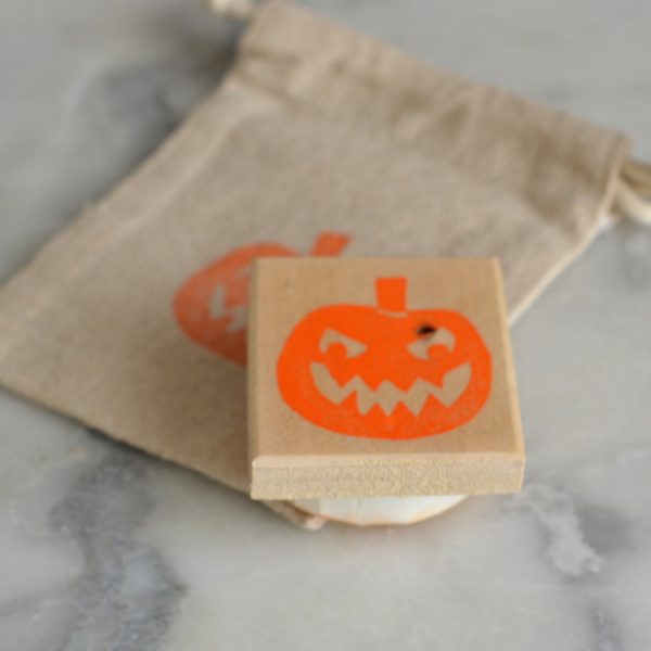 Tampon citrouille de Halloween