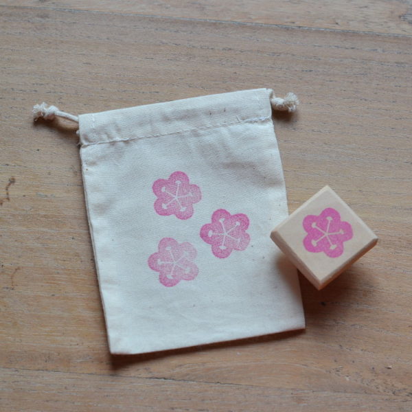Tampon Japon : fleur de cerisier