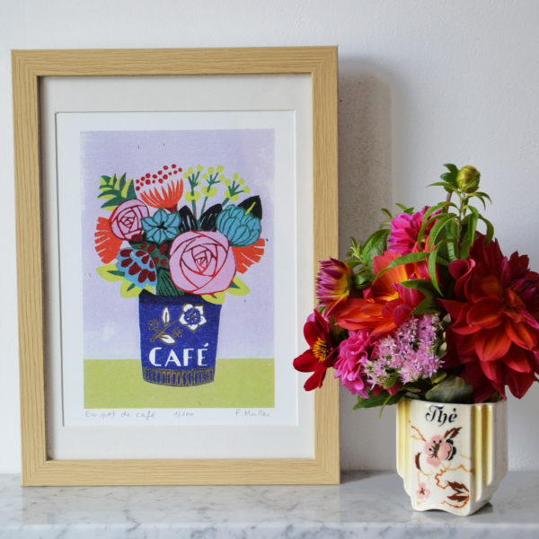 Impression de qualité « En pot de café »