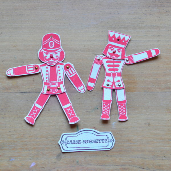 Pantin à monter soi-même : Casse-noisette articulé