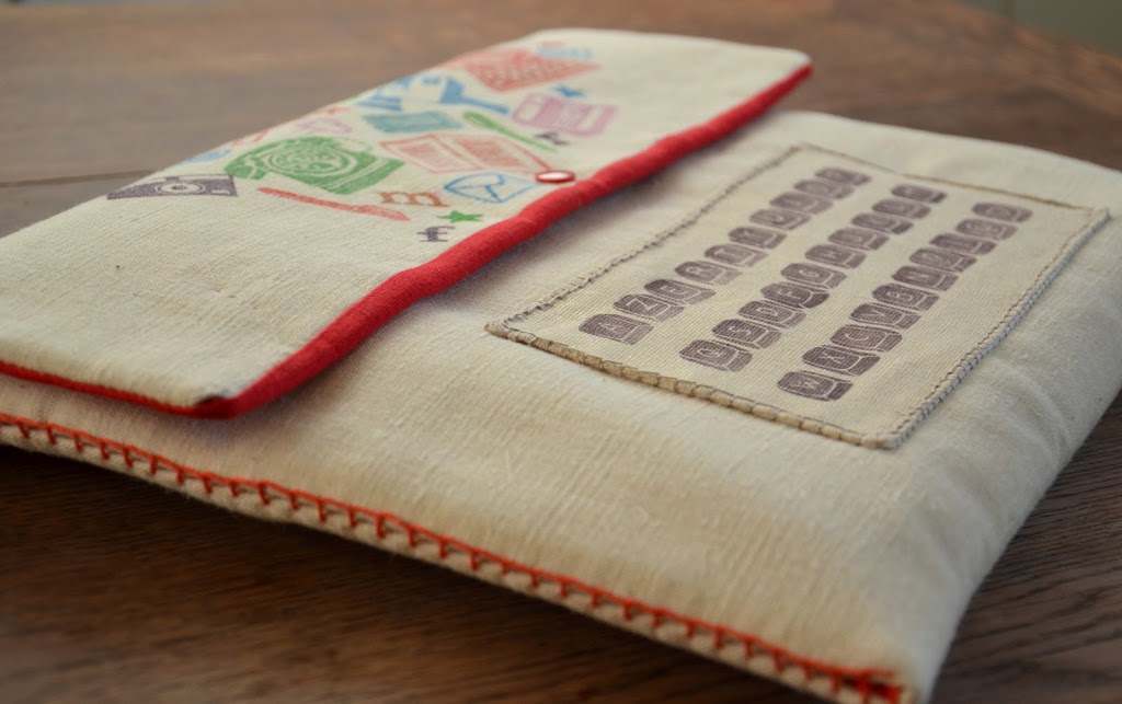 Une housse d’ordinateur