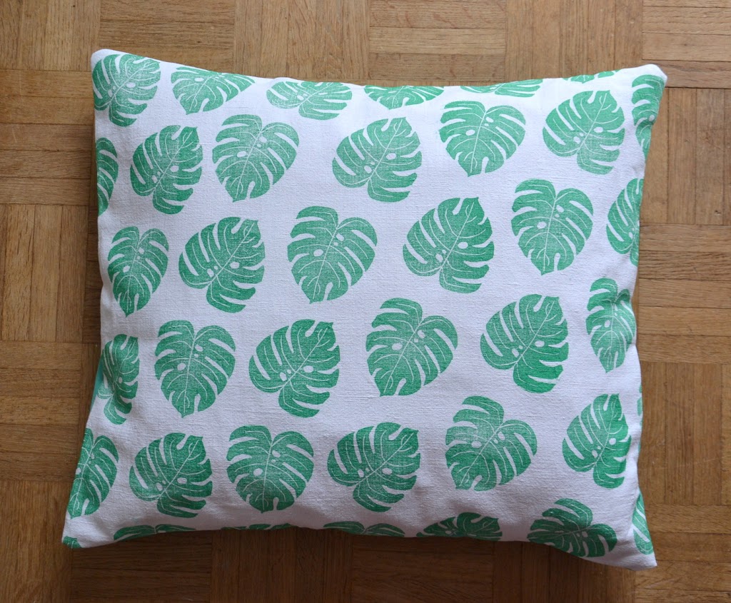 DIY une housse de coussin pour l’été