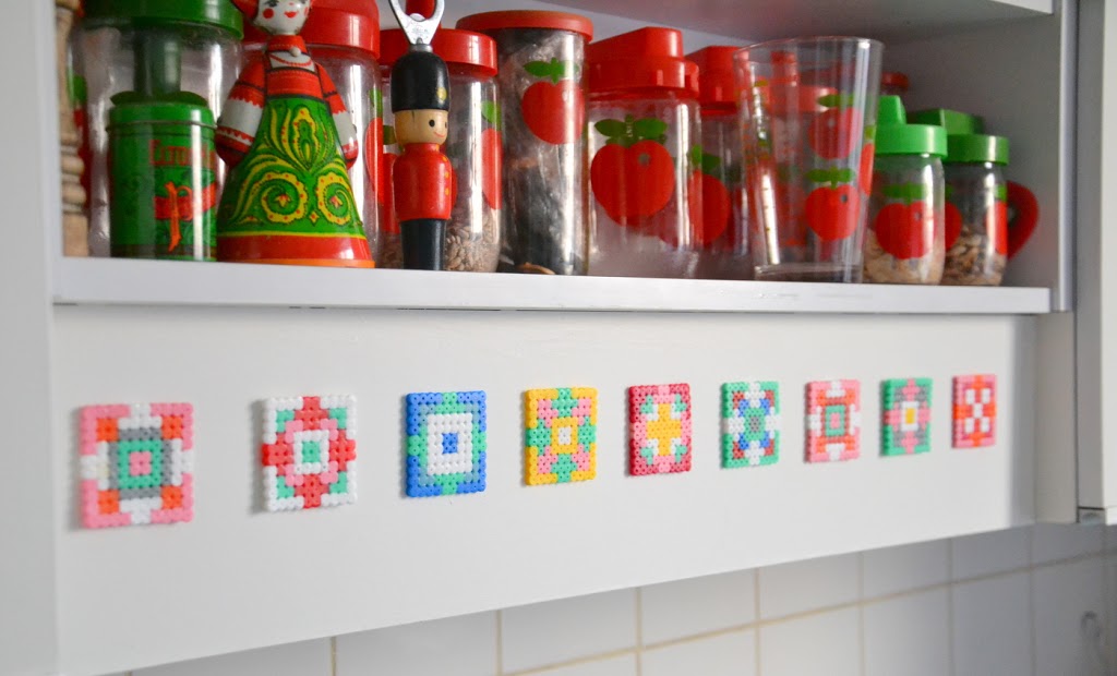 Une petite déco fun avec des perles à repasser