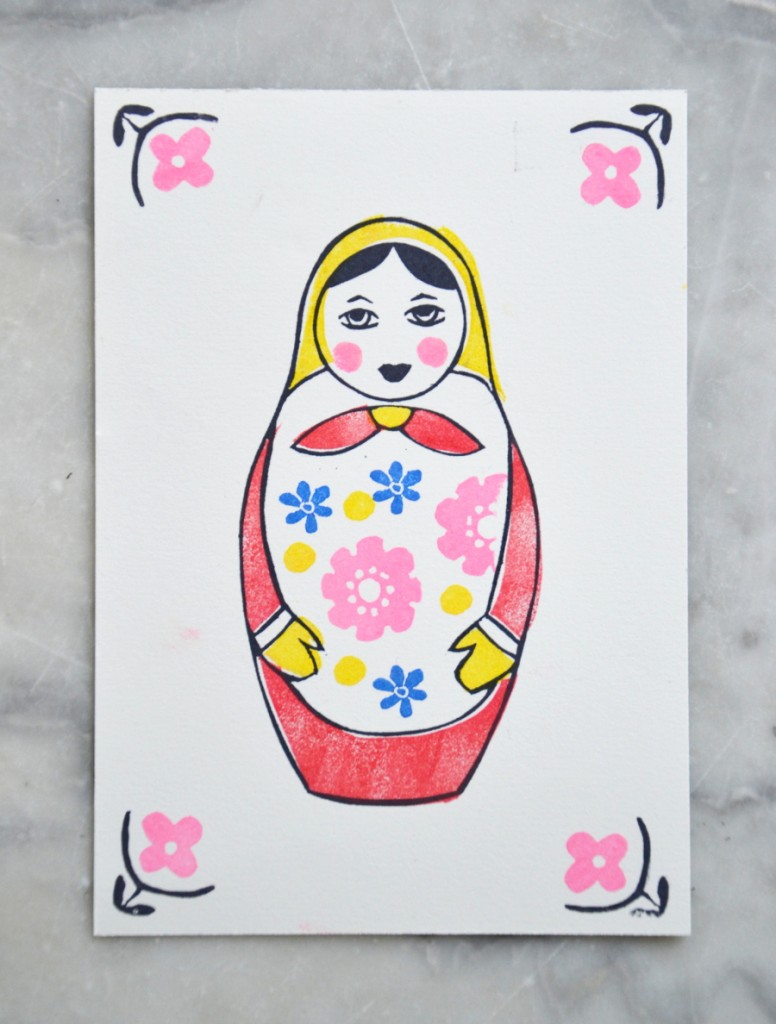 carte tampons la fabutineuse matriochka