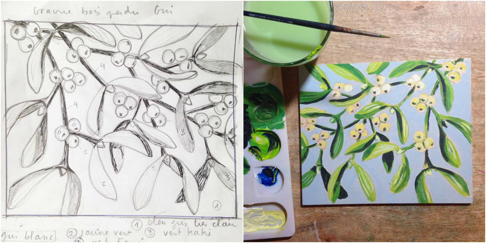 gravure gui du dessin a la plaque