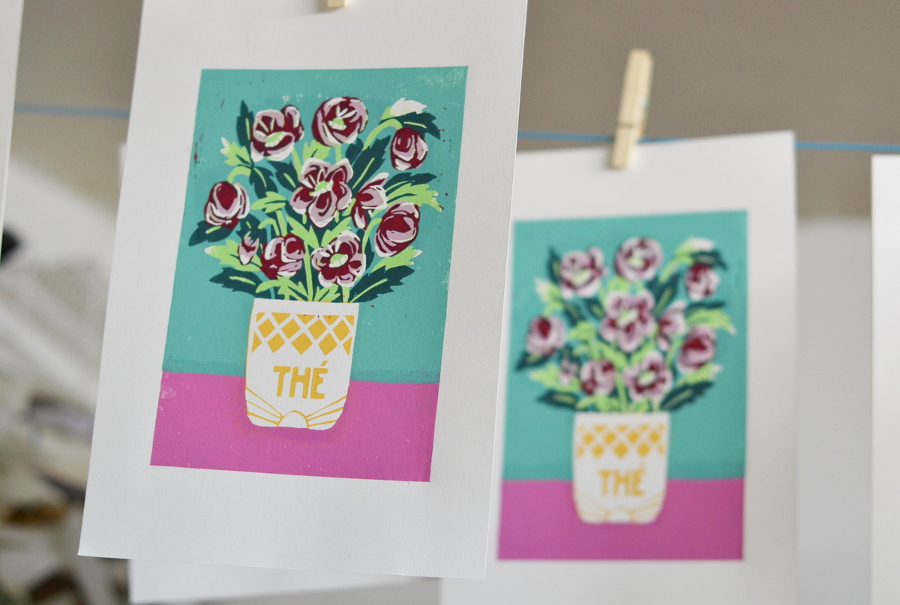 Bouquets en pots à épices