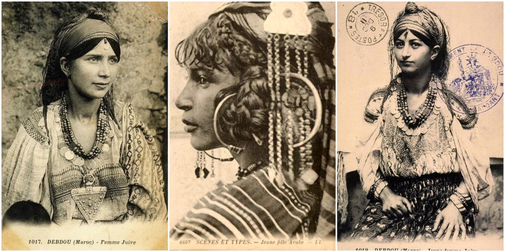 femmes berbere monochrome