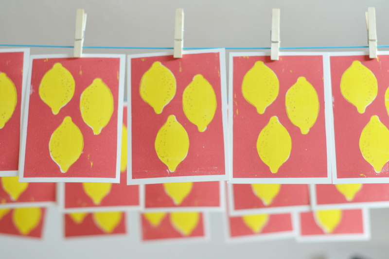 linogravures fruits la fabutineuse 5