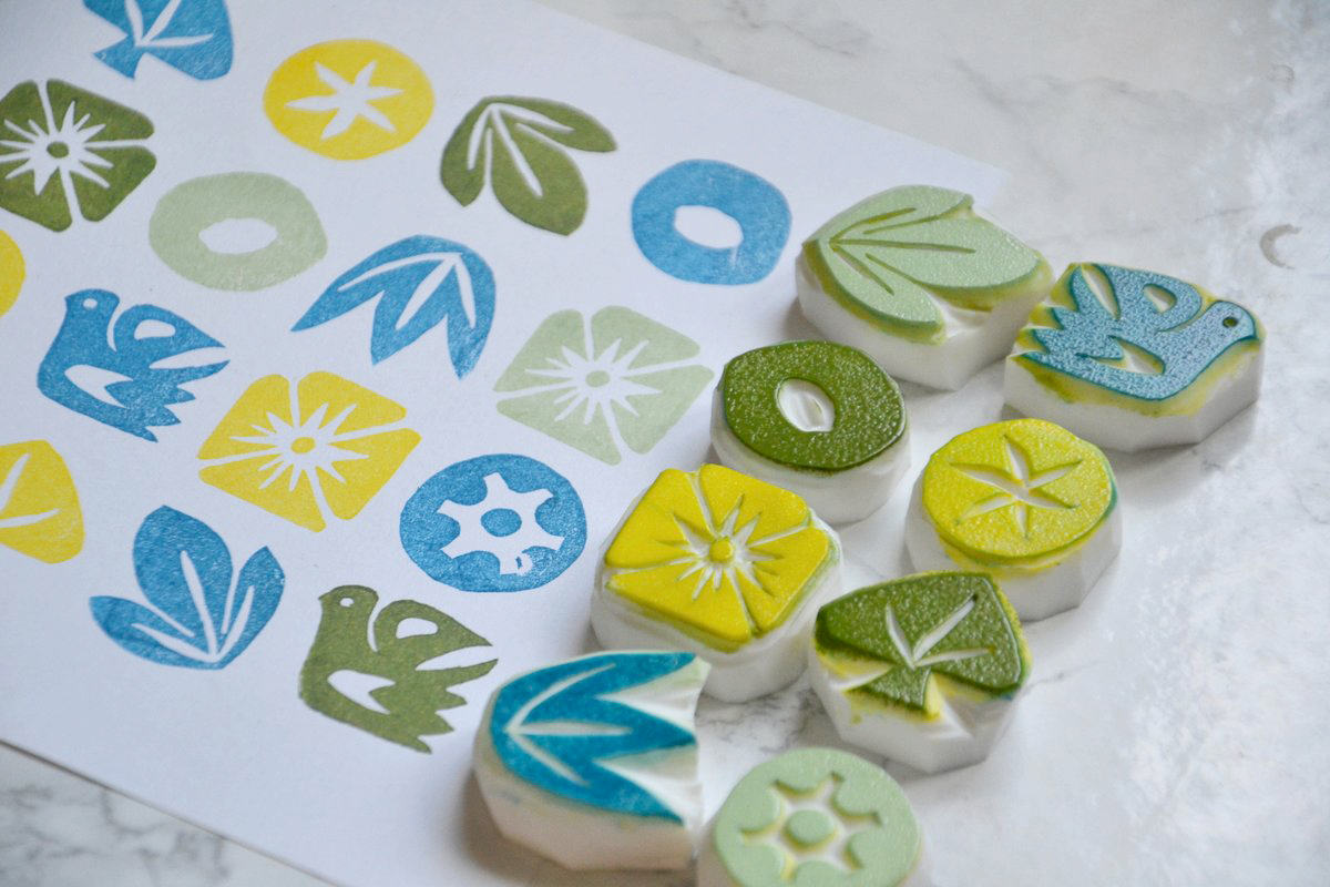 Des motifs géométriques scandinaves