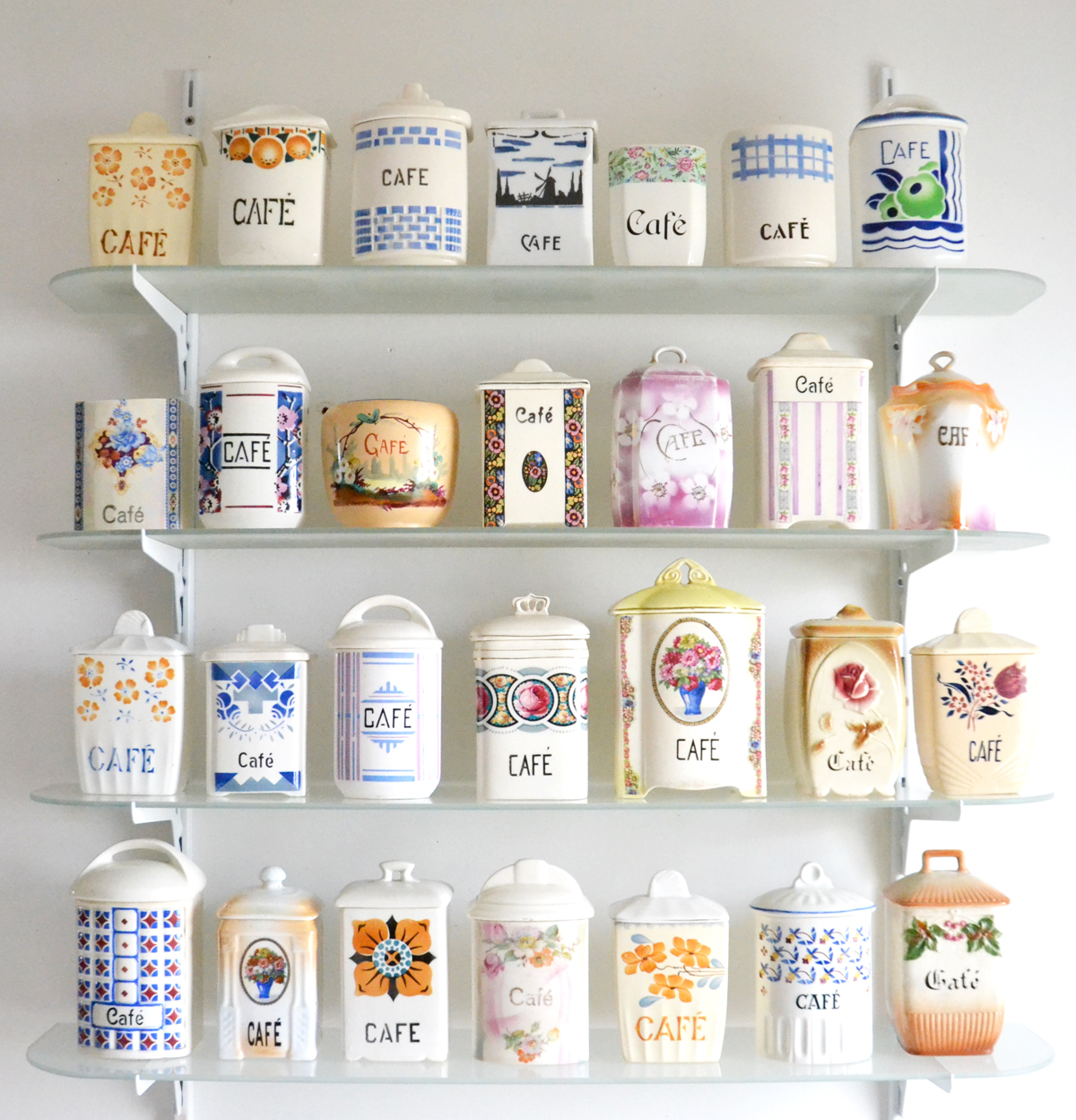 Ma collection de pots à café