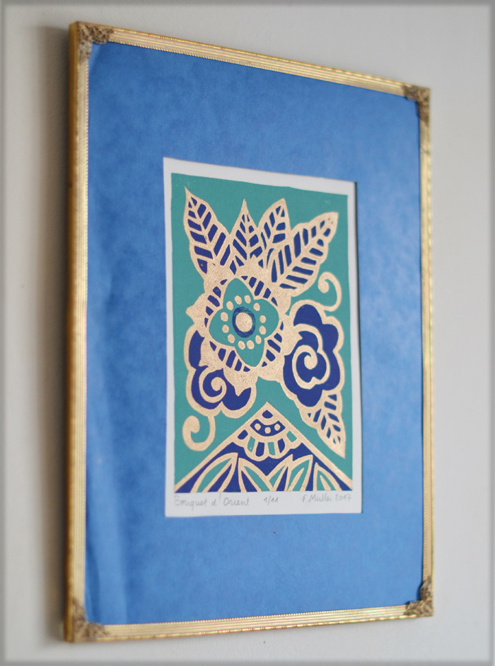 linogravure art deco orient 8