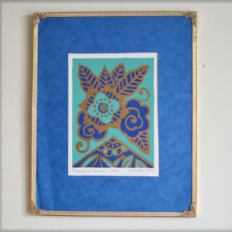 linogravure art deco orient 9
