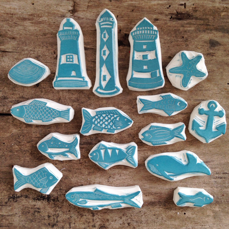 Des tampons pour le Musée de la pêche à Concarneau