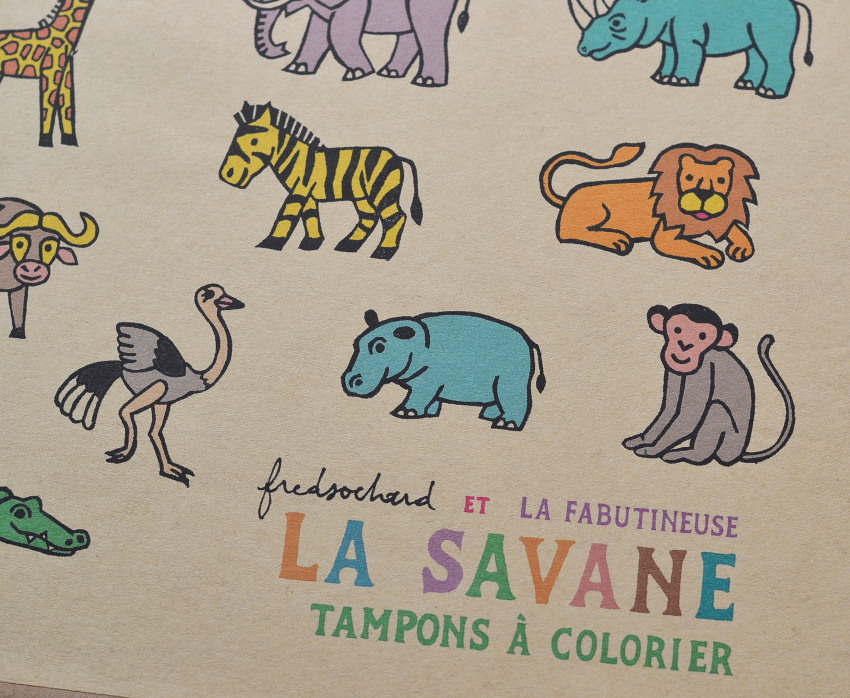 Les tampons issus d’une collaboration maison