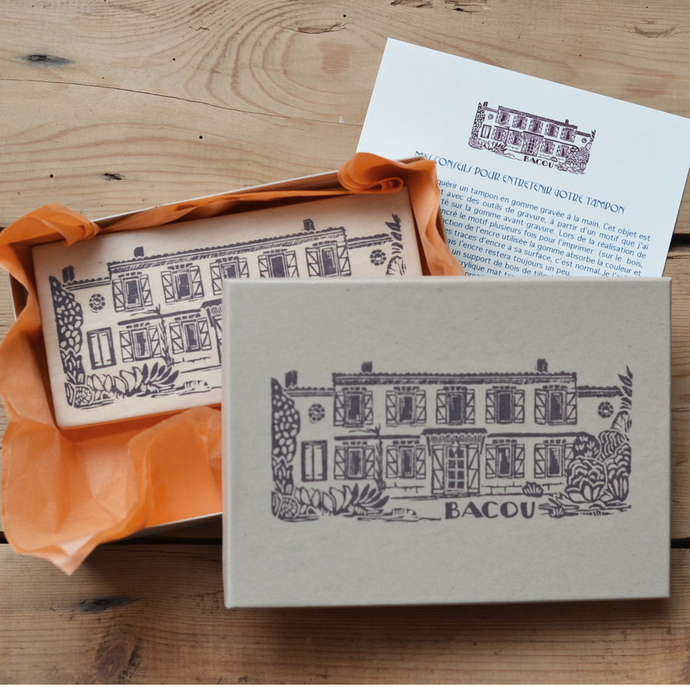 Tampons de maisons réalisés